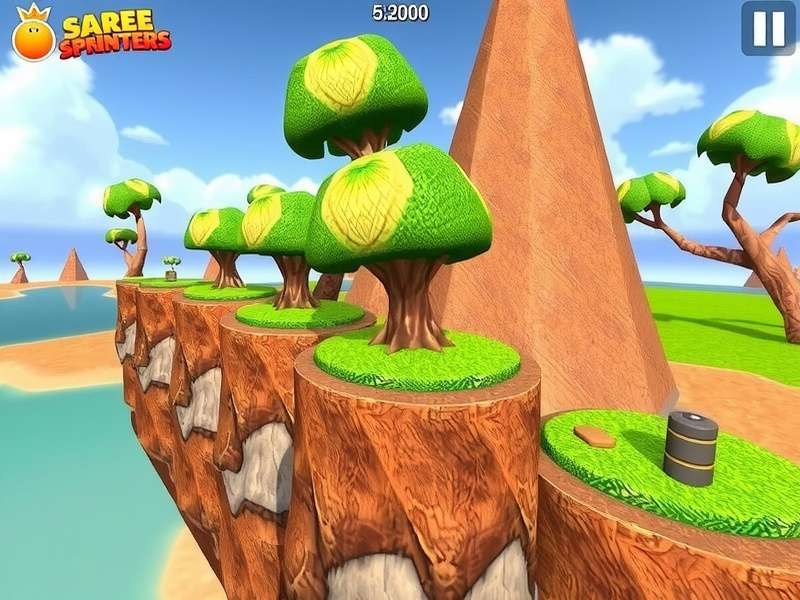 Saree Sprinters Physics Engine